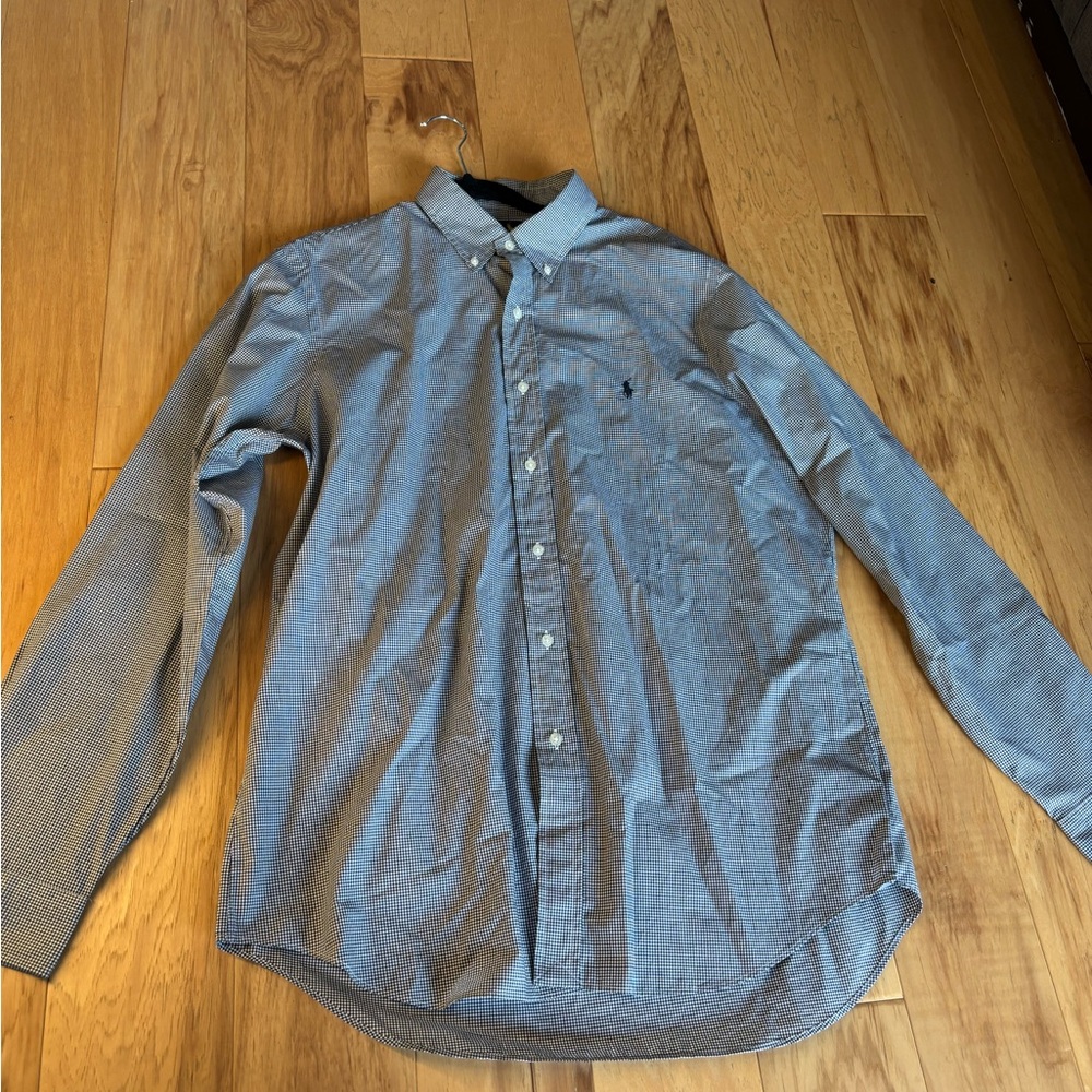 Ralph Lauren Blue Casual Button Down Shirt